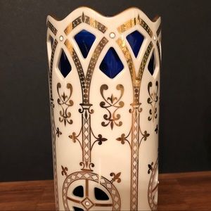 Lenox millennium votive vase